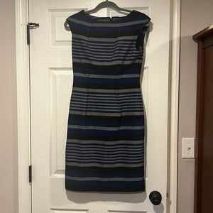 Striped Calvin Klein dress